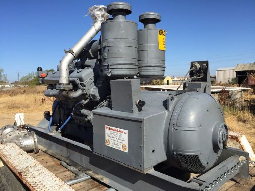 Delco 300kw generator detroit engine mint for sale