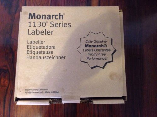 Monarch 1130 Series Labeler W/INK Price Gun ~ Retail $53-$68