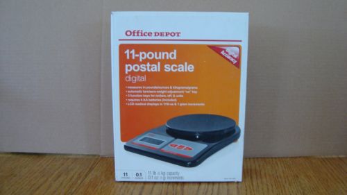 Office depot 11 lb  digital postal scale for sale