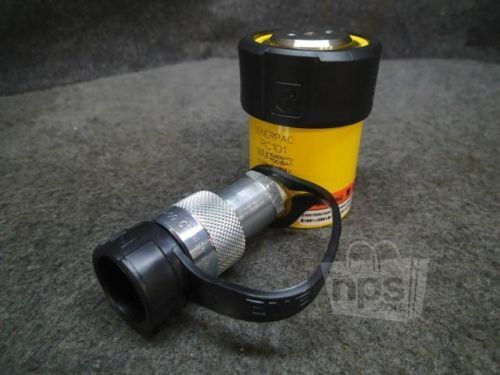 New enerpac rc101 10 ton s/a hydraulic cylinder 26 mm / 1&#034; stroke unused for sale