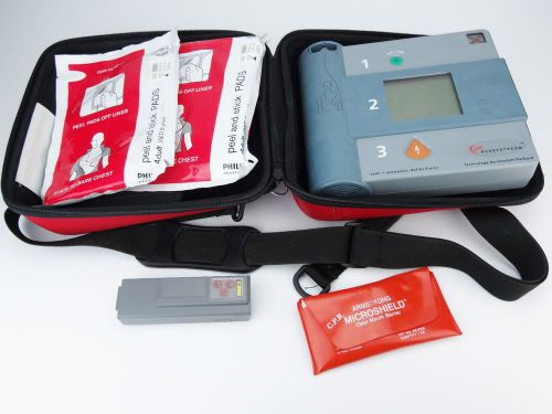 Philips HeartStream FR1 AED Pads, Battery, Case