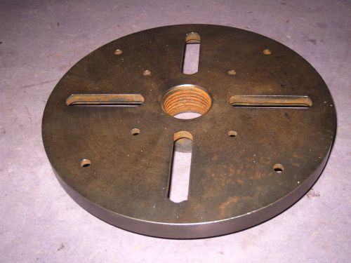 8.5&#034; LATHE FACEPLATE  L5-365   atlas ? craftsman ?    21W2