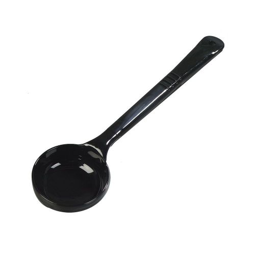 Carlisle 4380-503 Measure Miser 4 Oz. Black Solid Spoon
