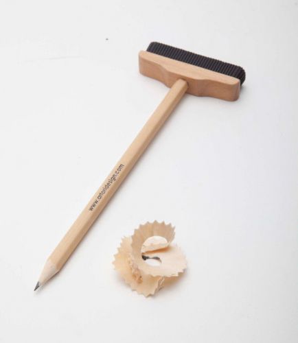Pencil Broom Eraser Home School Office Funky Gift by Design ARTORI