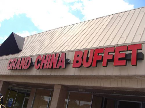 Grand china buffet 26&#039;l outdoor neon buffet sign for sale