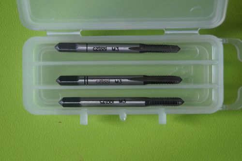 New m3x0.5 hss hand tap /set of 3pcs/ 60 degrees brand narex cz for sale
