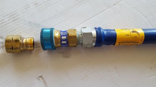 Dormont gas hose 3/4 with quick connect/disconnect for sale