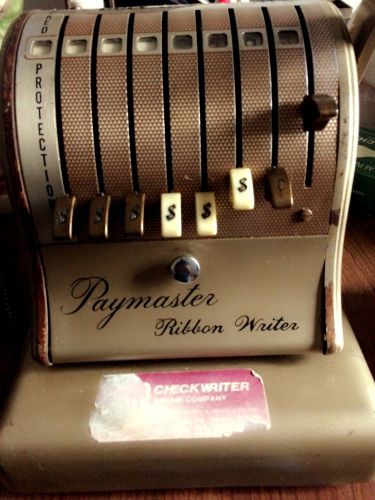 Paymaster Ribbon Writer 800 Series