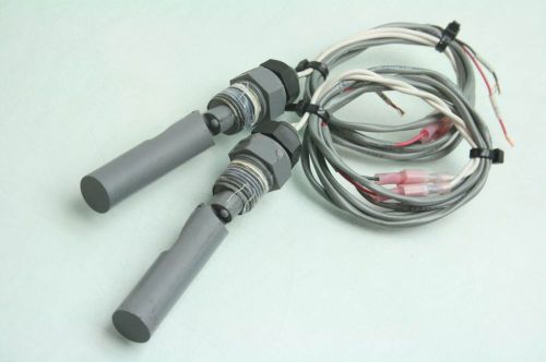 Lot of 2 compac 15-650-pp side mounted liquid level switch 1/2, 1/4&#034; npt for sale