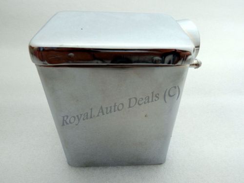 NEW ROYAL ENFIELD CUSTOMIZED CHROME PLATED AIR FILTER BOX