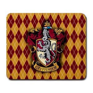 Harry Potter Hogwarts Gryffindor Crest Large Mousepad Mouse Pad Free Shipping