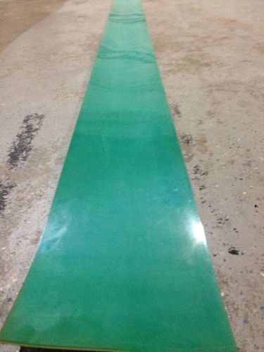 8&#034;x 20&#039; green polyurethane smooth top conveyor belt for sale