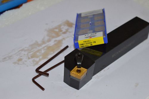 10PCS  CNMG120408-PM YBC251  + MCKNR2525M12   (1PCS)