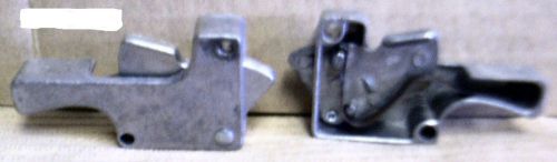 Lot of 2 Spring Loaded Aluminum Latches