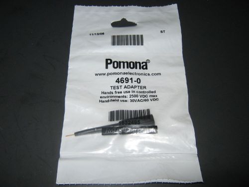 Pomona Test Adapter #22 Pin 4691-0 Black  ( NIP )