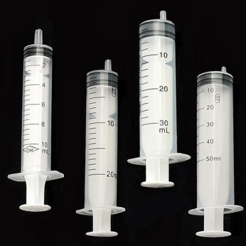 8pcs disposable syringe for measuring hydroponic nutrient 10ml 20ml 30ml 50ml for sale