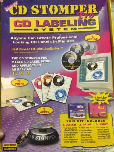 CD Stomper Pro CD DVD Labeling System Labels