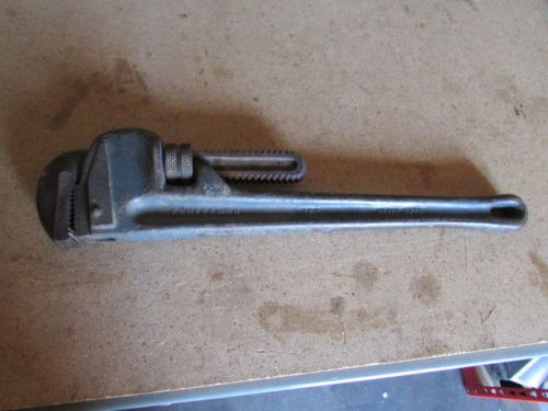 18&#034; CRAFTSMAN Pipe Wrench  Plumbing Plumber Tool # 5567