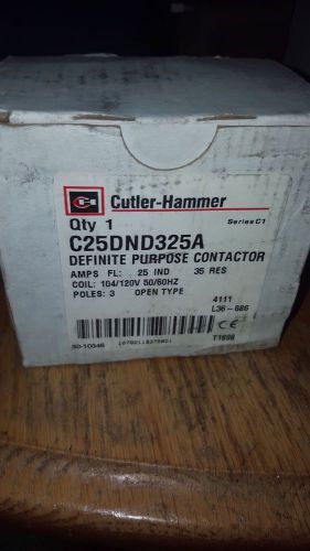 46K2961 Eaton Cutler Hammer C25Dnd325A Definite Purpose Contactor