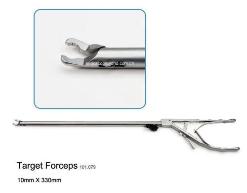 Brand New 10X330mm Target Forceps Laparoscopy