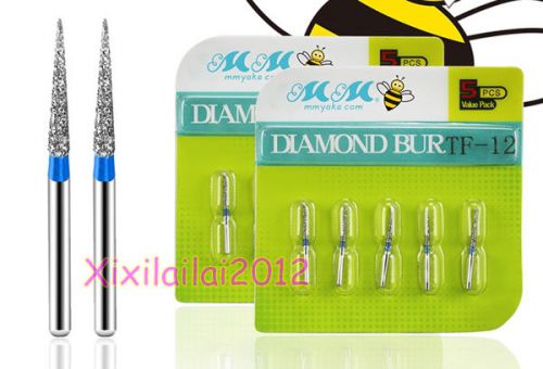 Durable 100pc/set dental diamond burs for high speed handpiece medium fg 1.6mm for sale