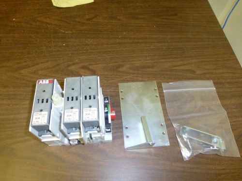 ABB Fused Disconnect - OS 30FACCS30