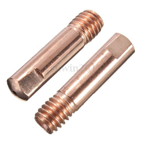 10X MB15AK MIG/MAG Gas Nozzle Welding Weld Torch Contact Tip Holder 0.9X25mm