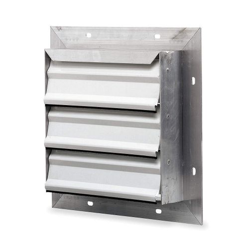 18&#034; backdraft damper / wall shutter, 18-1/2&#034; x 18-1/2&#034; opening required for sale