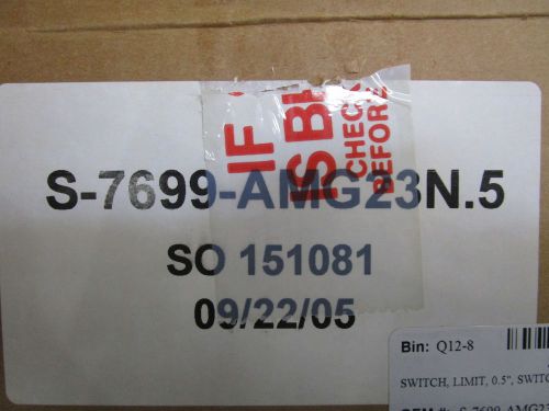 WESTLOCK LIMIT SWITCH S-7699-AMG23N.5 *NEW IN BOX*