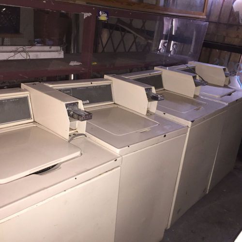 Huebsch top loaders coin washing machines