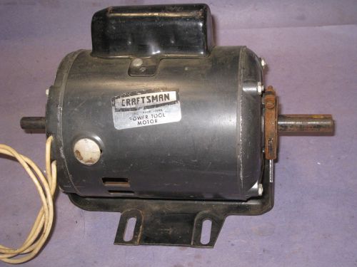 1/2 hp Electric Motor 3450 RPM 115/230v dual shaft    PICK UP CALIFORNIA