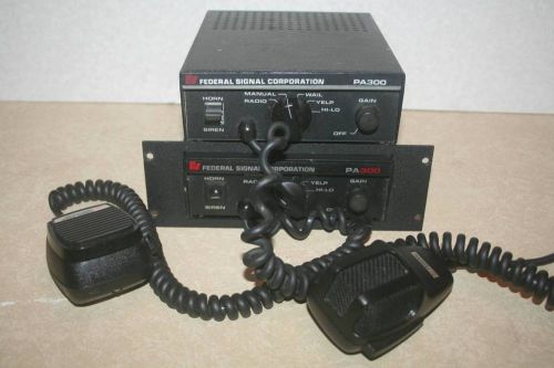 Qty-6, Federal Signal PA300