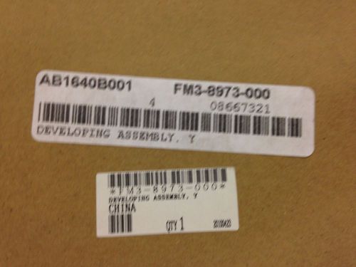 GENUINE CANON PART FM3-8973-000 DEVELOPING ASSY . Y