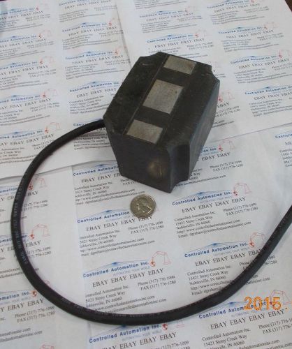 Vibratory feeder coil electromagnet that will lift 378 pounds @24vdc for sale