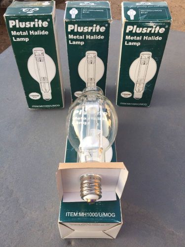 PLUSRITE METAL HALIDE LAMP BULB 1000W x4 MH1000/U/MOG