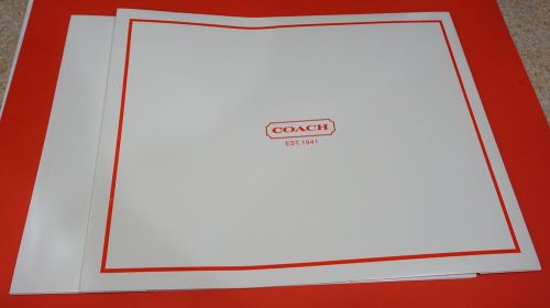Coach Extra Large Gift Box Size 19.5x15.5 Inches NEW