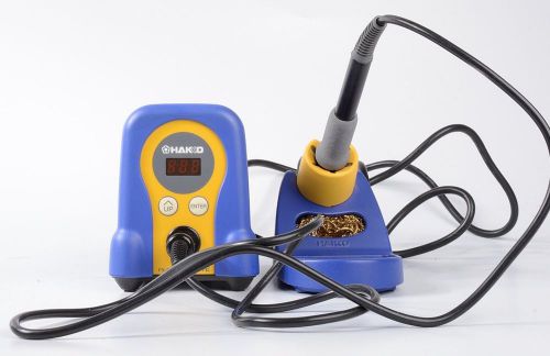 Hakko fx888d-23by digital soldering station fx-888d fx-888 (blue &amp; yellow) for sale