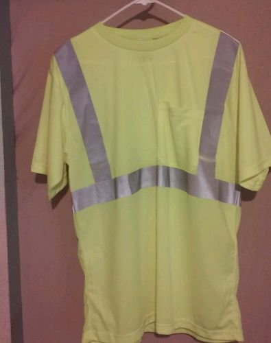 Ergodyne GloWear #8289  Class 2 Safety Shirt Yellow Safety Large Glo Wear