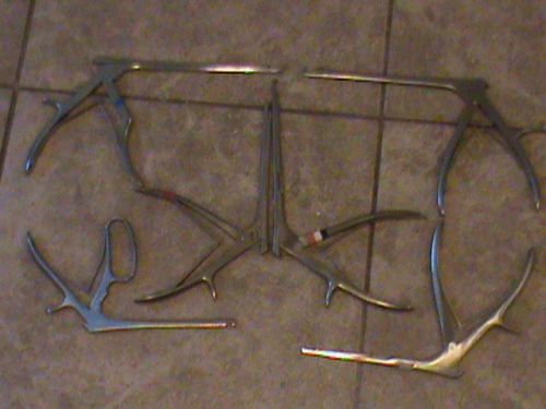 Hardy Sella Punch Codman German Stainless Rongeurs Lot of 6 Surgical Instruments
