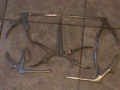Hardy Sella Punch Codman German Stainless Rongeurs Lot of 6 Surgical Instruments