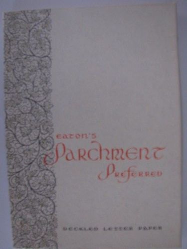 Eaton&#039;s Parchment Preferred Ivory Writing Paper #10-143-10 (2 boxes)