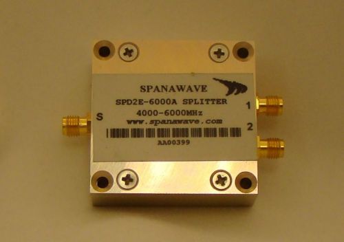 NEW Spanawave Power Splitter 4000-6000 MHz SPD2E-6000A