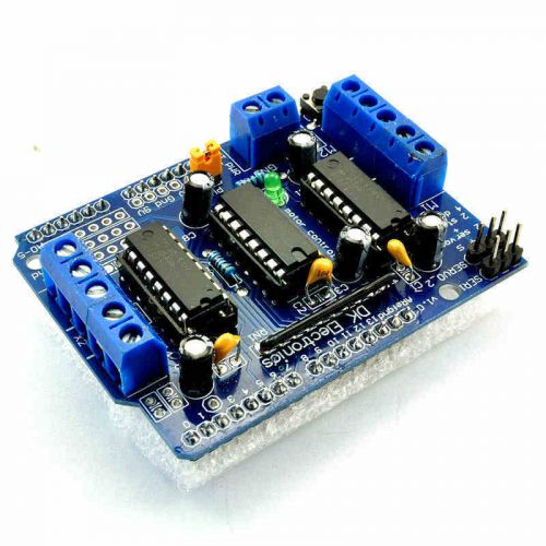 2pcs motor drive shield expansion board l293d for arduino mega uno due for sale