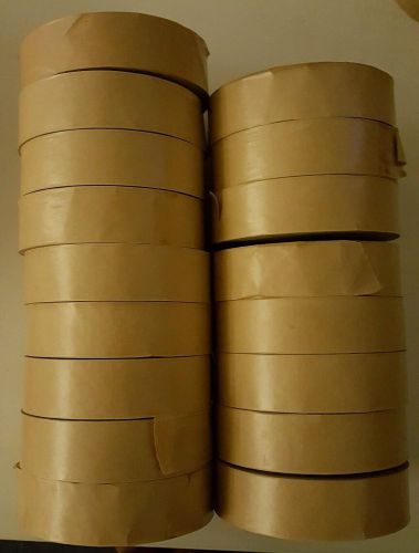 1.5 Inches  Reinforced Gummed Kraft Paper Tape Water Activated 17 PACK