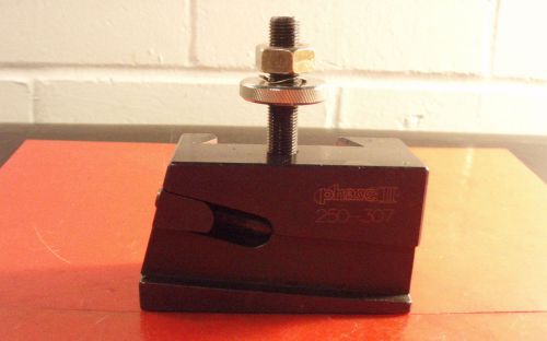 Phase ii quick change universal parting blade holder, cxa, #7, 250-307 /lj2/rl for sale