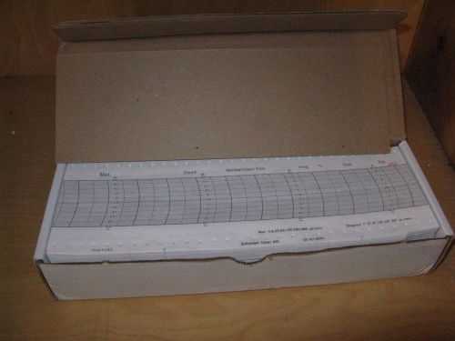 NEW USTER 120 451-00220 SPECTROGRAM CHART PAPER 3PK