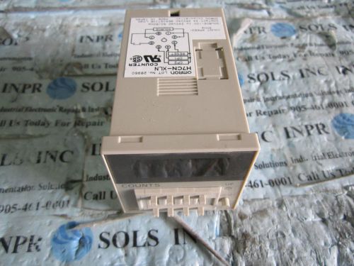 OMRON H7CN-XLN Counter Module 100-240VAC Contact 3A 250VAC *Never Used*