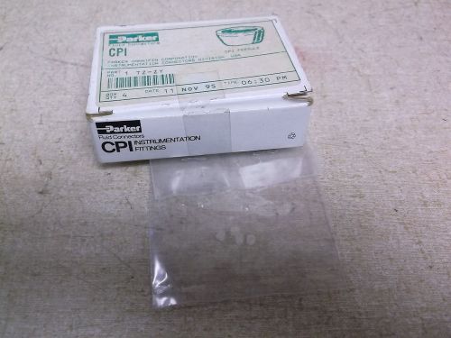NEW Parker Fluid Connectors 1TZ-ZY Lot of 4 *FREE SHIPPING*