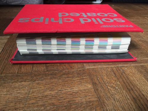 Pantone Solid Chips Coated Chips 3 Ring Binder Book