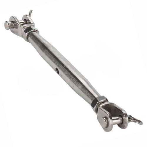 304 Stainless Steel European Style Closed Body M12 Jaw Turnbuckle